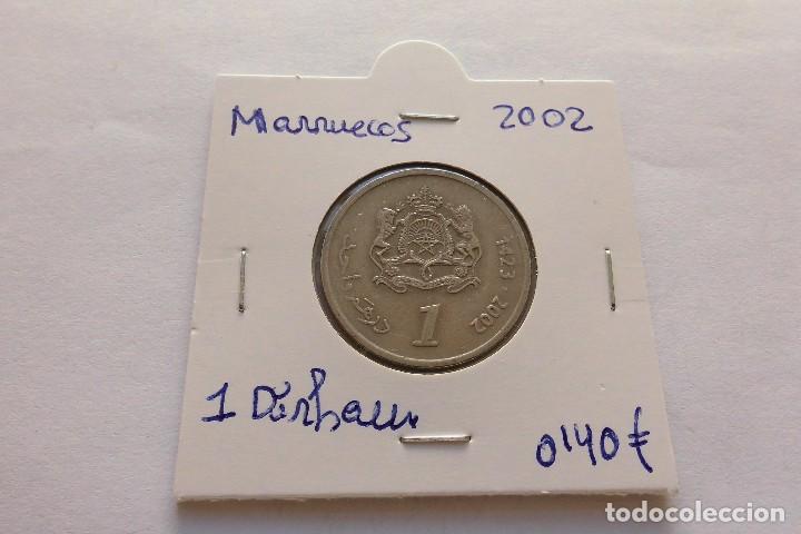Monedas antiguas de &Aacute;frica: Marruecos 1 Dirham 2002 - Foto 1