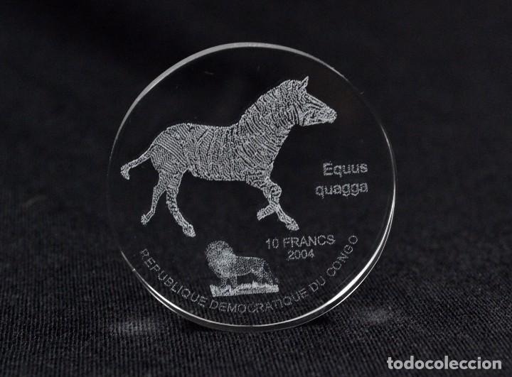 Monedas antiguas de &Aacute;frica: CONGO 10 FRACS 2004 CABALLO - Foto 1