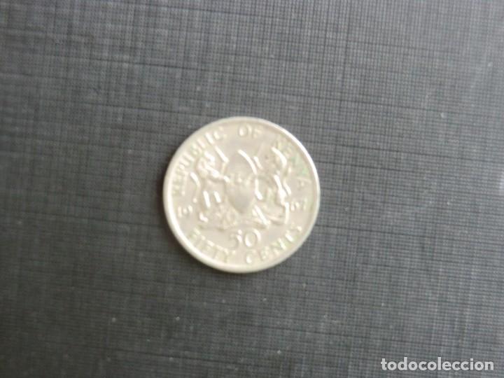 Monedas antiguas de &Aacute;frica: KENIA  -  50 CENTS  -  MBC - Foto 1