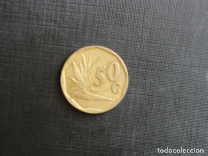Moedas antigas de &Aacute;frica: AFRICA DEL SUD  -  50 CENTIMOS  -  EBC