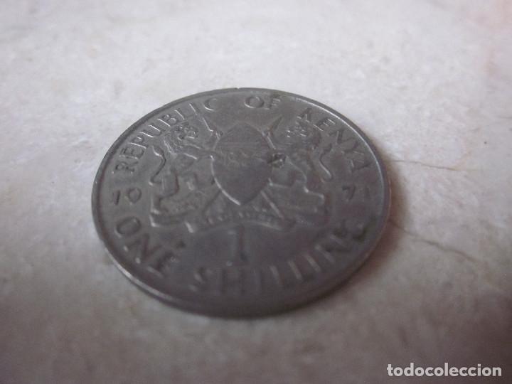 Monedas antiguas de &Aacute;frica: MONEDA 1 SHILLING KENYA 1971 - Foto 1