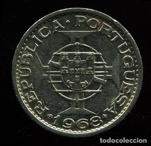 Monedas antiguas de &Aacute;frica: MACAO : 1 Pataca 1968 - Foto 2
