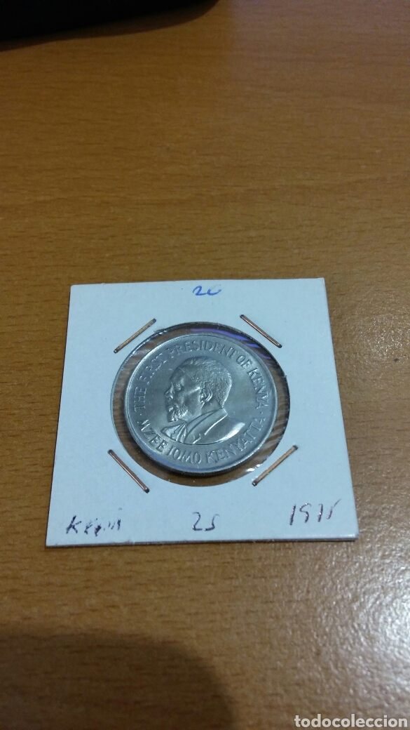 Monedas antiguas de &Aacute;frica: Moneda de Kenia un 1975 - Foto 1