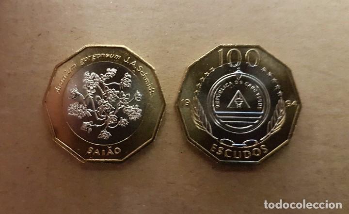 Old Coins of Africa: Cabo Cape Verde 100 Escudos Saiao 1994 Km 38 SC UNC