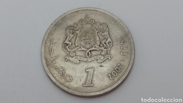 Monedas antiguas de &Aacute;frica: Marruecos 1 dirham 2002 - Foto 2