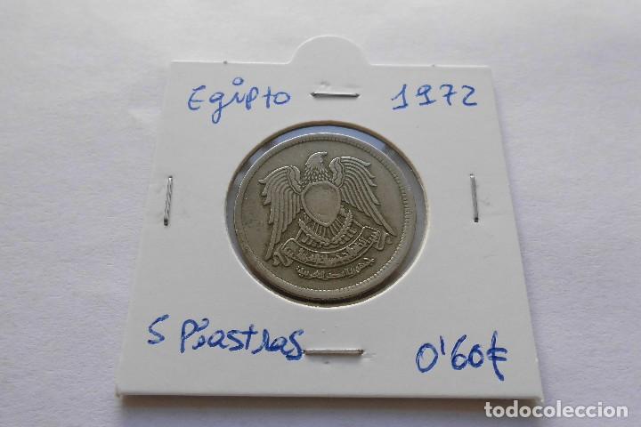 Monedas antiguas de &Aacute;frica: Egipto 5 Piastras 1972 - Foto 1