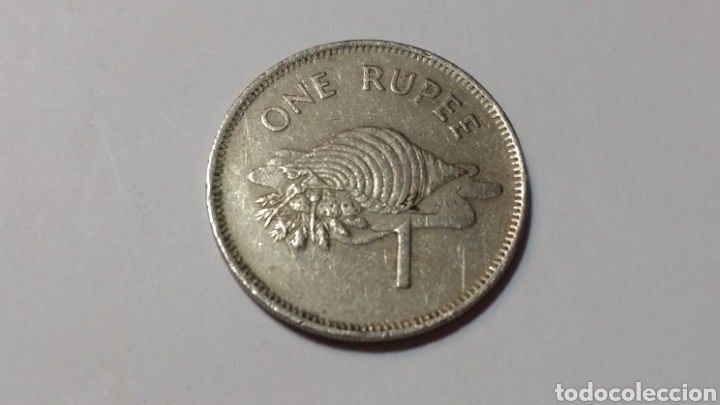 Monedas antiguas de &Aacute;frica: SEYCHELLES 1 RUPIA 1982 - Foto 1