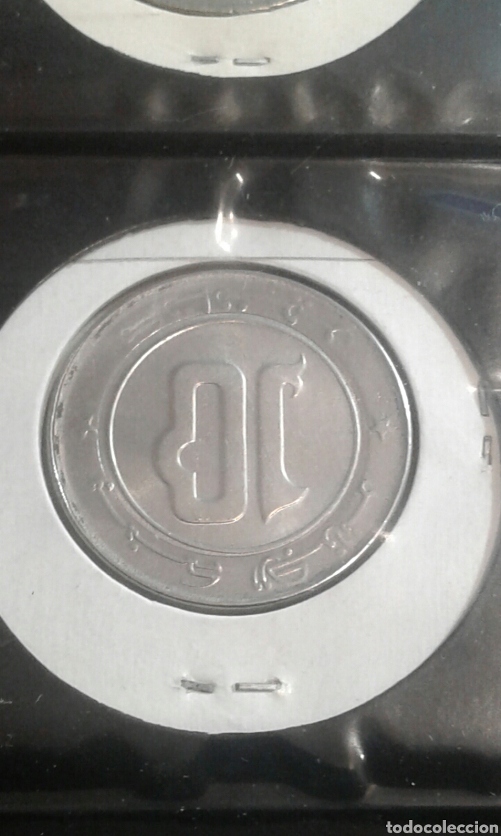 Monedas antiguas de &Aacute;frica: argelia 10 d inars 1992 sc - Foto 2