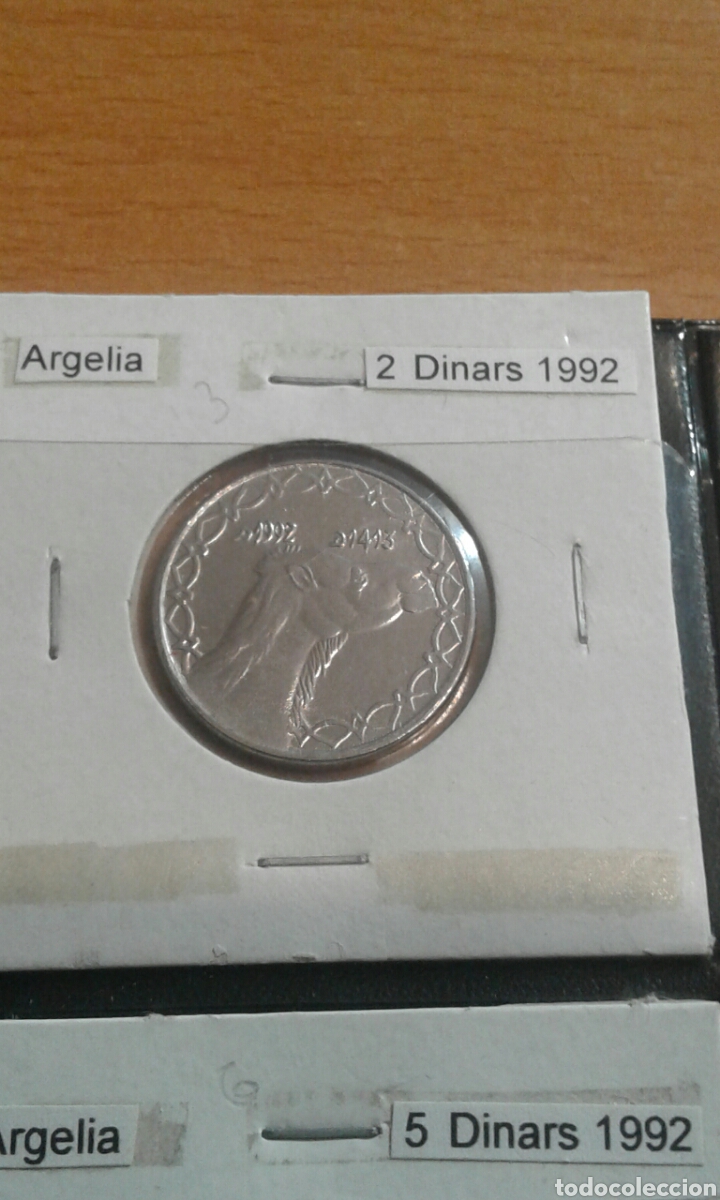 Monedas antiguas de &Aacute;frica: Algeria 2 d inars 1992 sc - Foto 1