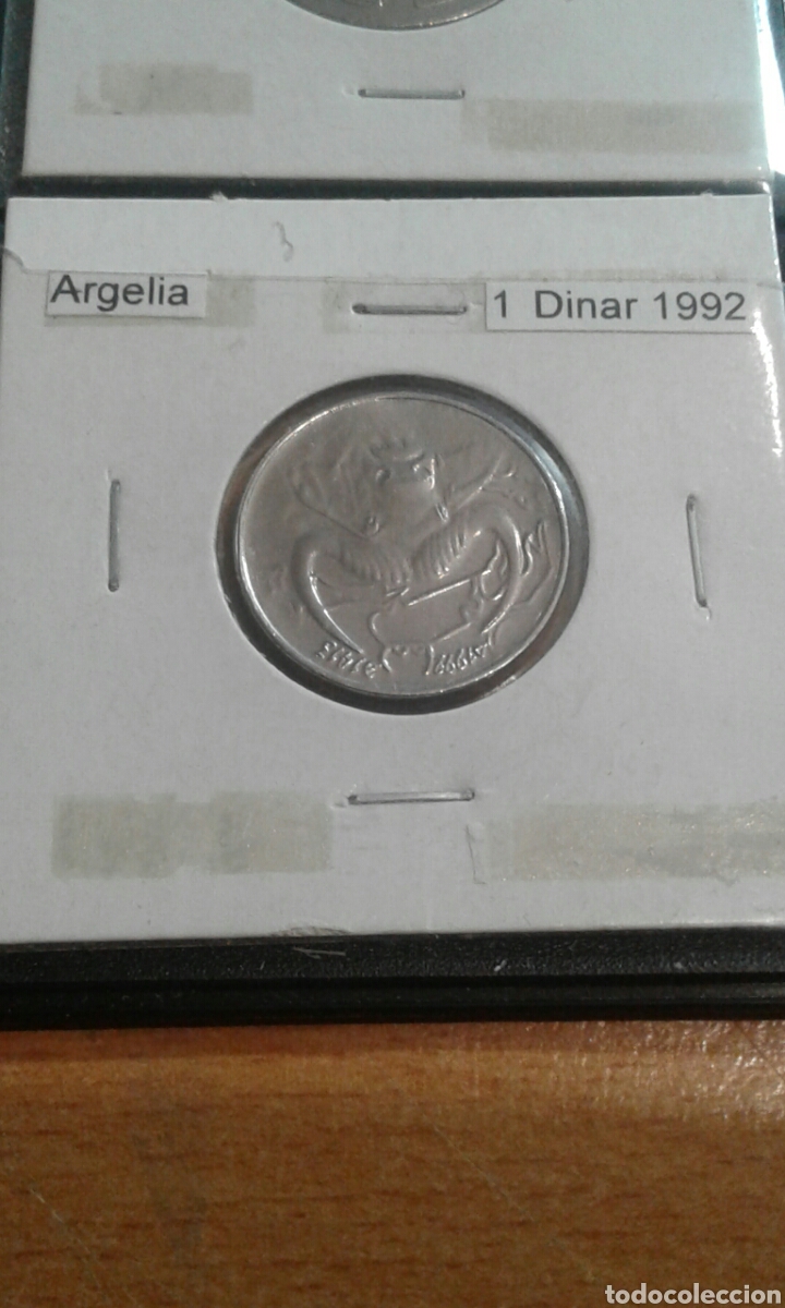 Monedas antiguas de &Aacute;frica: Algeria 1 dinar 1992 sc - Foto 1
