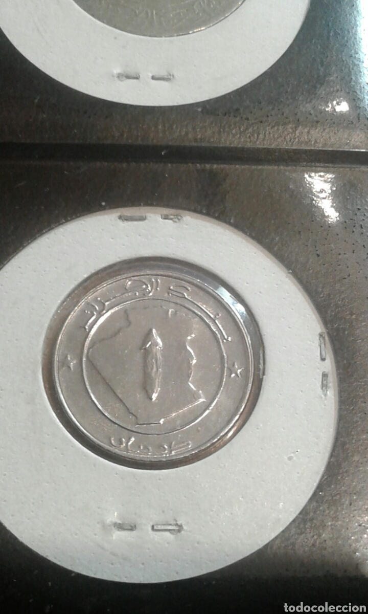 Monedas antiguas de &Aacute;frica: Algeria 1 dinar 1992 sc - Foto 2