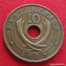 Monedas antiguas de África: AFRICA ORIENTAL 10 CENTS 1928. Lote 117078019