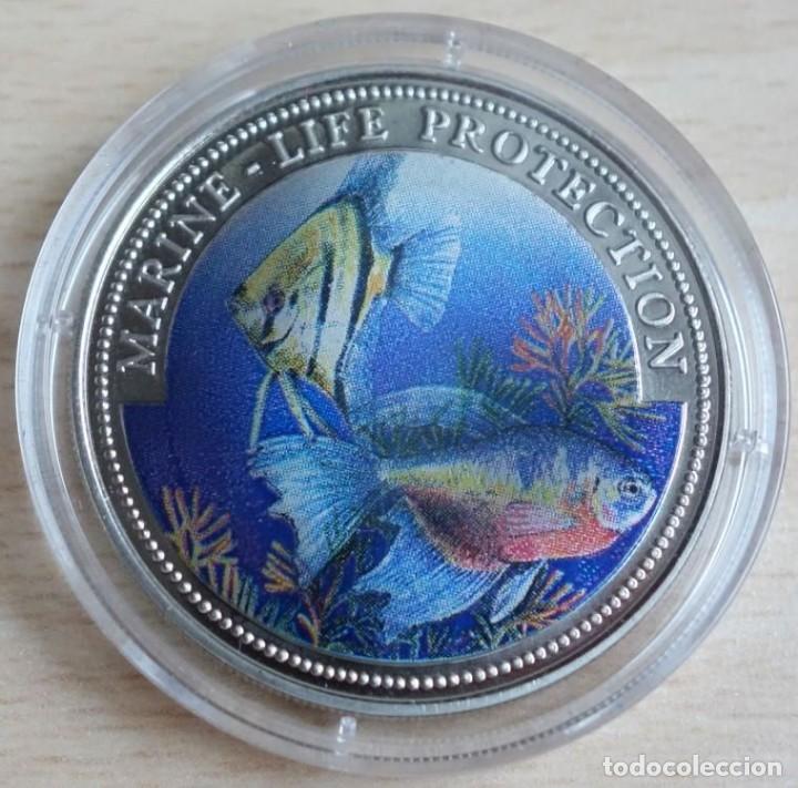 Monedas antiguas de &Aacute;frica: LIBERIA 1 DOLAR 1996 - Foto 1