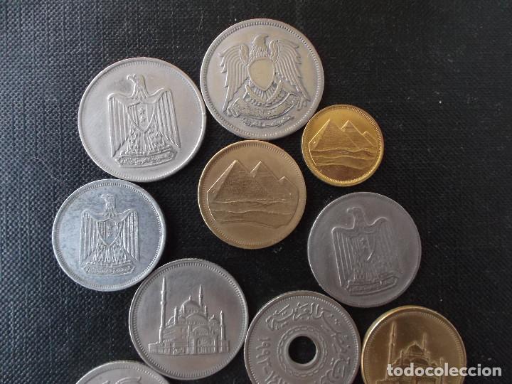 Monedas antiguas de &Aacute;frica: coleccion de monedas de Egipto - Foto 3