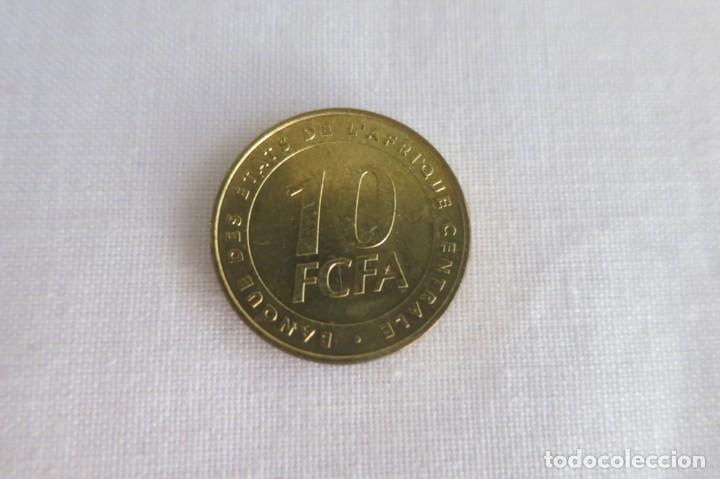 Monedas antiguas de &Aacute;frica: Africa central 10 francos 2006