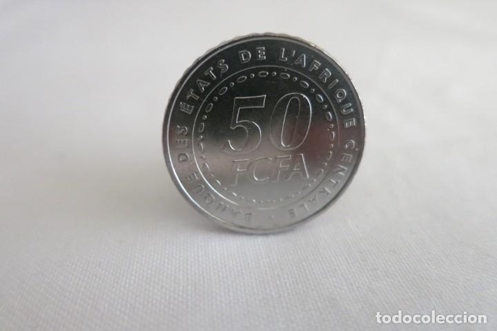 Monedas antiguas de &Aacute;frica: Africa central 50 francos 2006