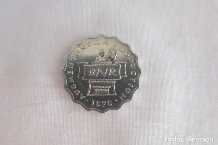 Monedas antiguas de &Aacute;frica: Rwanda 2 francos 1970 - Foto 1