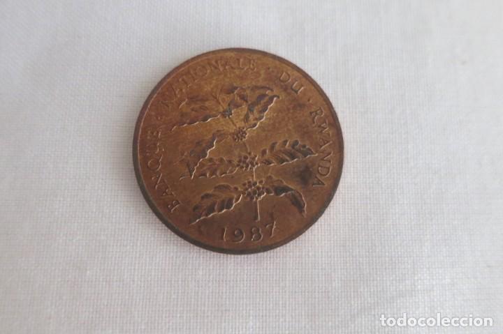 Monedas antiguas de &Aacute;frica: rwanda 5 francos 1987 - Foto 1