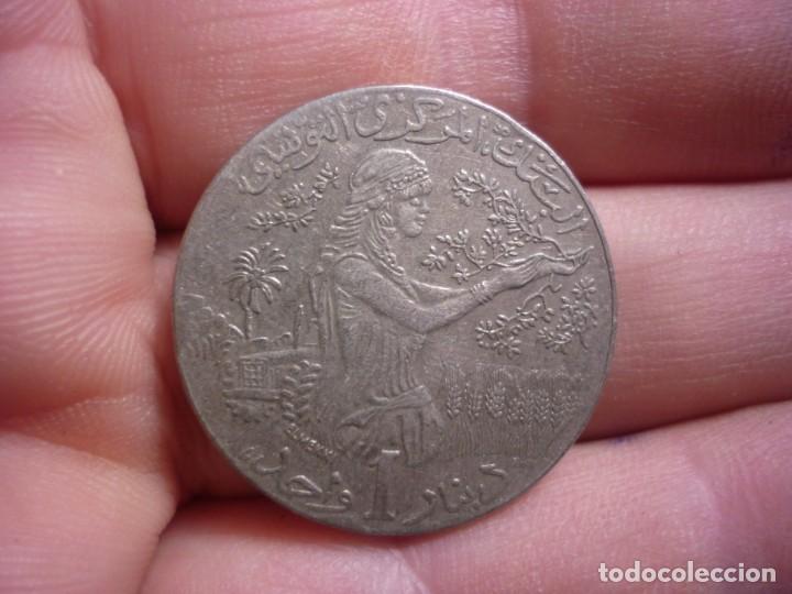 Monnaies anciennes d'Afrique: TUNEZ - 1 DINAR 1997 - MBC