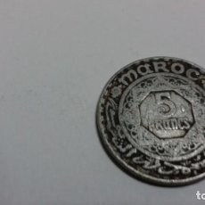 Monedas antiguas de África: MONEDA DE 5 FRANCOS DEL PROTECCTORADO FRANCES EN MARRUECOS. Lote 152968650