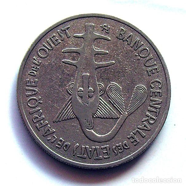 Moedas antigas de &Aacute;frica: MONEDAS DEL MUNDO . AFRICA DEL OESTE . 100 FRANCS 1980
