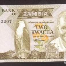 Monedas antiguas de África: BILLETE DE AFRICA ZAMBIA PLANCHA. Lote 341604078