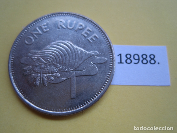 Monedas antiguas de &Aacute;frica: Seychelles 1 rupia 2010 - Foto 1