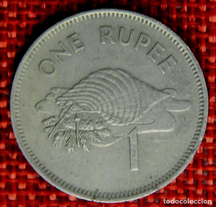 Monedas antiguas de &Aacute;frica: Seychelles - 1 One Rupee - 1982 - Foto 1