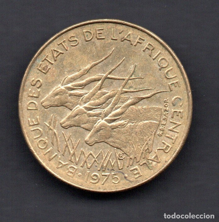 Old Coins of Africa: CAMERUN (CAMEROUN) - 10 FRANCOS 1975