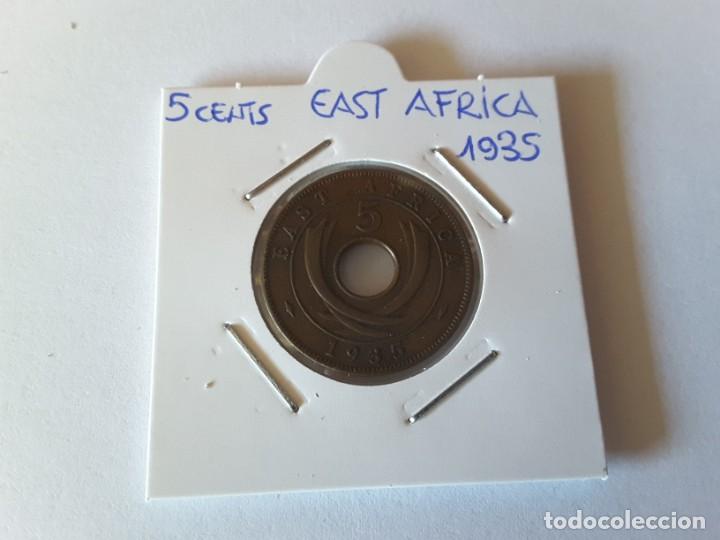 Monete antiche di Africa: 5 cents East &Aacute;frica 1935