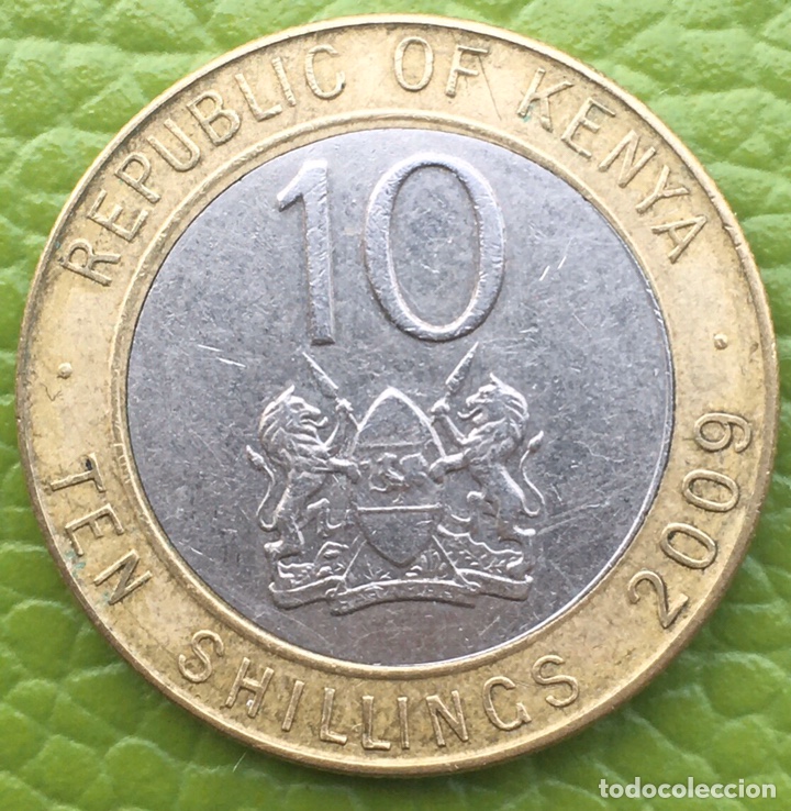 Monedas antiguas de &Aacute;frica: KENYA. TEN SHILLING. 2009. DANIEL TOROITICH - Foto 2