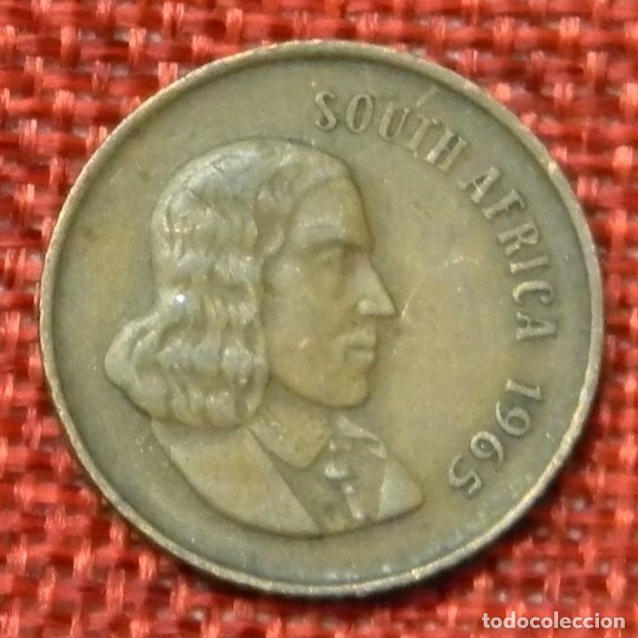 Moedas antigas de &Aacute;frica: SUD&Aacute;FRICA - SOUTH AFRICA - SUID AFRIKA - 2 CENTS - 1965
