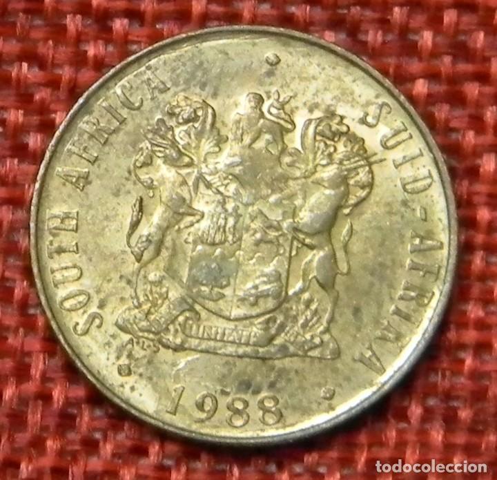 Moedas antigas de &Aacute;frica: SUD&Aacute;FRICA - SOUTH AFRICA - SUID AFRIKA - 2 CENTS - 1988