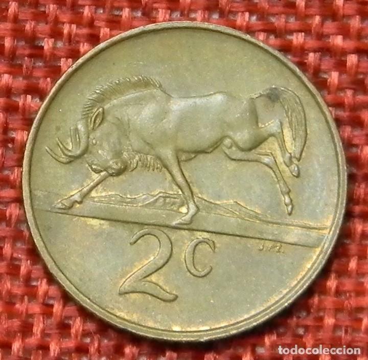 Moedas antigas de &Aacute;frica: SUD&Aacute;FRICA - SOUTH AFRICA - SUID AFRIKA - 2 CENTS - 1986
