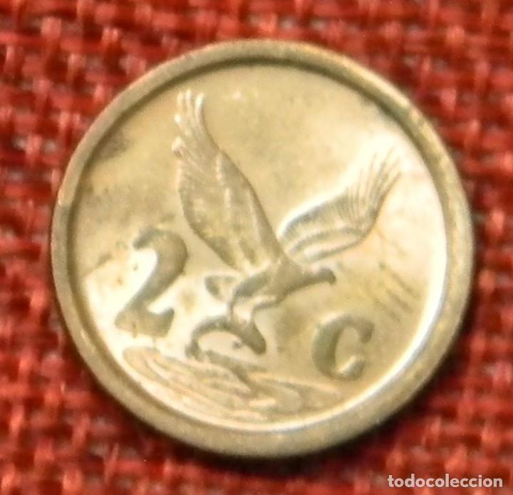 Moedas antigas de &Aacute;frica: SUD&Aacute;FRICA - SOUTH AFRICA - SUID AFRIKA - 2 CENTS - 1991