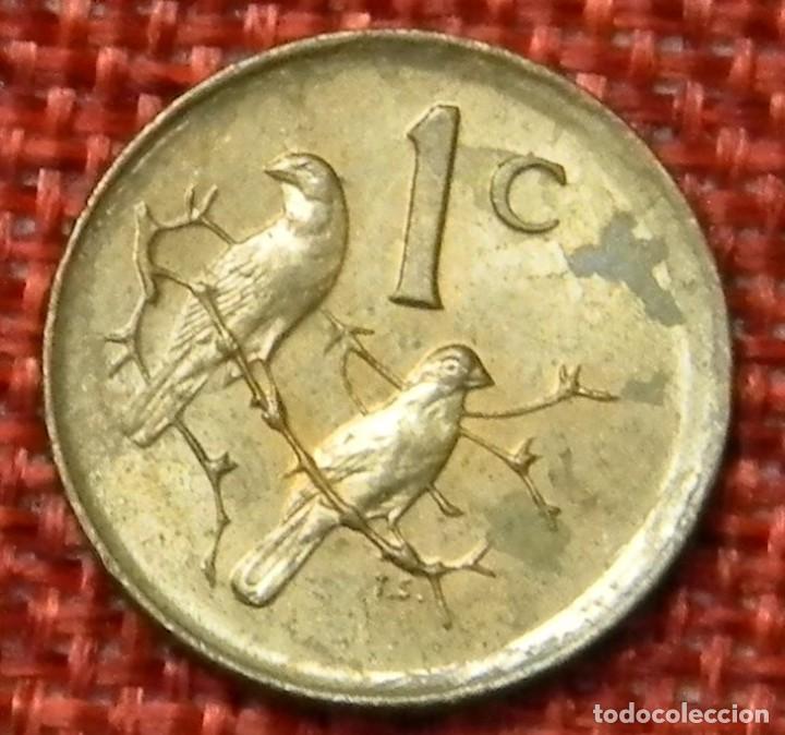 Moedas antigas de &Aacute;frica: SUD&Aacute;FRICA - SOUTH AFRICA - SUID AFRIKA - 1 CENT - 1983