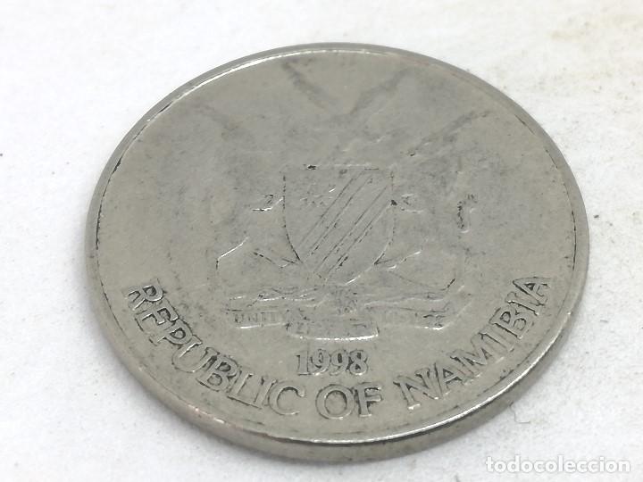Monedas antiguas de &Aacute;frica: Moneda 1998. 10 C&eacute;ntimos. Namibia. KM 2. MBC - Foto 1