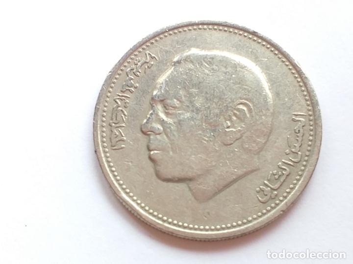 Monedas antiguas de &Aacute;frica: MONEDA DE MARRUECOS. 1 DIRHAM. A&Ntilde;O 1987. - Foto 2