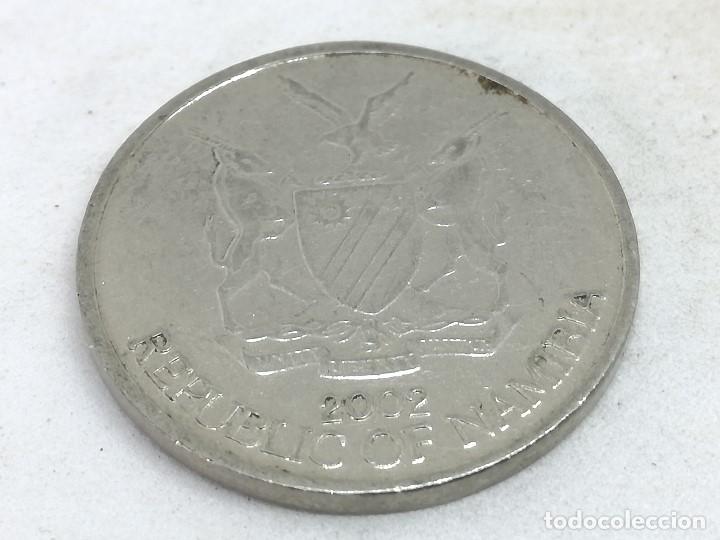 Monedas antiguas de &Aacute;frica: Moneda 2002. 10 C&eacute;ntimos. Namibia. KM 2. MBC - Foto 1