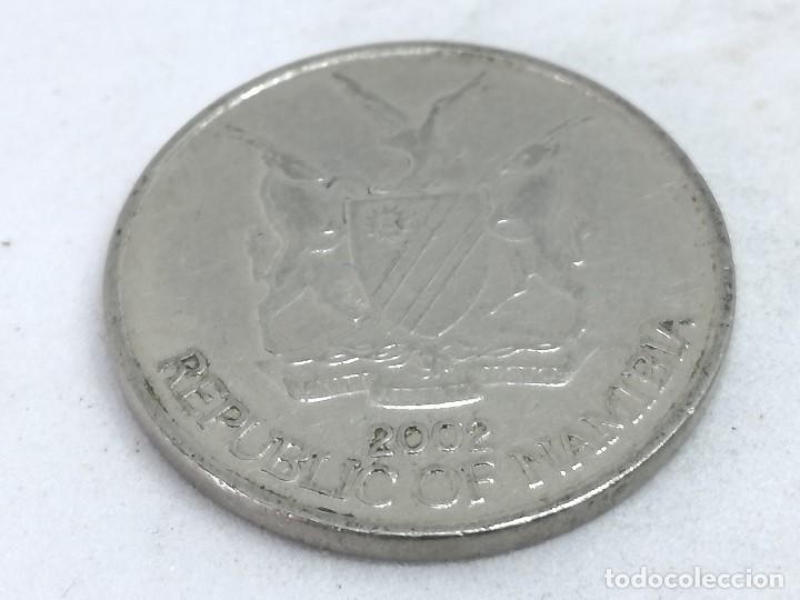 Monedas antiguas de &Aacute;frica: Moneda 2002. 10 C&eacute;ntimos. Namibia. KM 2. MBC - Foto 1