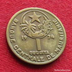 Monedas antiguas de África: MAURITANIA 1 OUGUIYA 1974. Lote 198137543