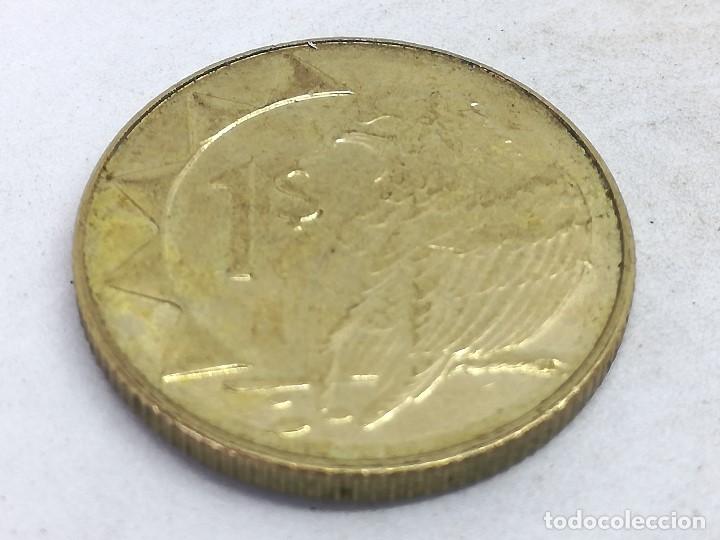 Monedas antiguas de &Aacute;frica: Moneda 2008. 1 D&oacute;lar. Namibia. KM 4. MBC - Foto 2