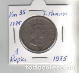 Monedas antiguas de &Aacute;frica: MONEDA ISLAS MAURICIO 1 RUPIA 1975 - Foto 1