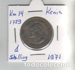 Monedas antiguas de &Aacute;frica: MONEDA KENIA 1 SHILLING 1971 - Foto 1