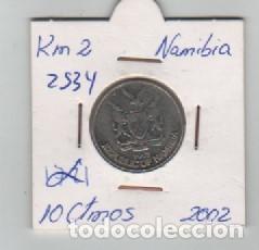 Monedas antiguas de &Aacute;frica: MONEDA NAMIBIA 10 CENTAVOS 2002 - Foto 1