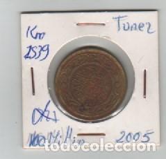 Monnaies anciennes d'Afrique: MONEDA TUNEZ 100 MILLIM 2005