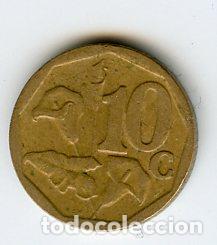 Monnaies anciennes d'Afrique: SOUTH AFRIKA.AFRICA DEL SUR 10 CENTS 2006 MBC.VER FOTOS ADICIONALES. C11