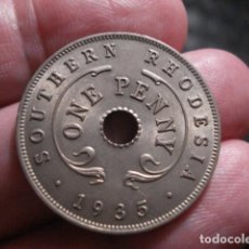 Monedas antiguas de África: RODESIA MONEDA ONE PENNY UN PENIQUE 1935 FECHA CLAVE RARA PRECIOSA - MAS DE ESTE PAIS EN VENTA. Lote 204371203