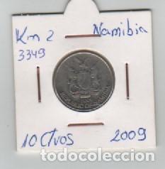 Monedas antiguas de &Aacute;frica: MONEDA NAMIBIA 10 CENTAVOS 2009 - Foto 1