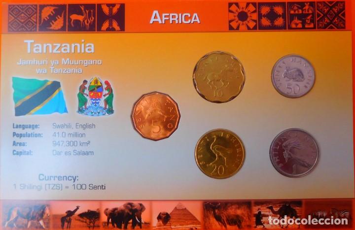 Monedas antiguas de &Aacute;frica: TANZANIA, SET DE MONEDAS. - Foto 1